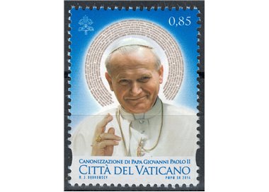 VATICAN 2014 Canonization of Pope John Paul II MNH**