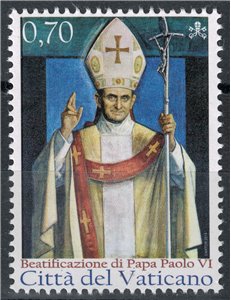 VATICAN 2014 Beatification of Pope Paul VI MNH**
