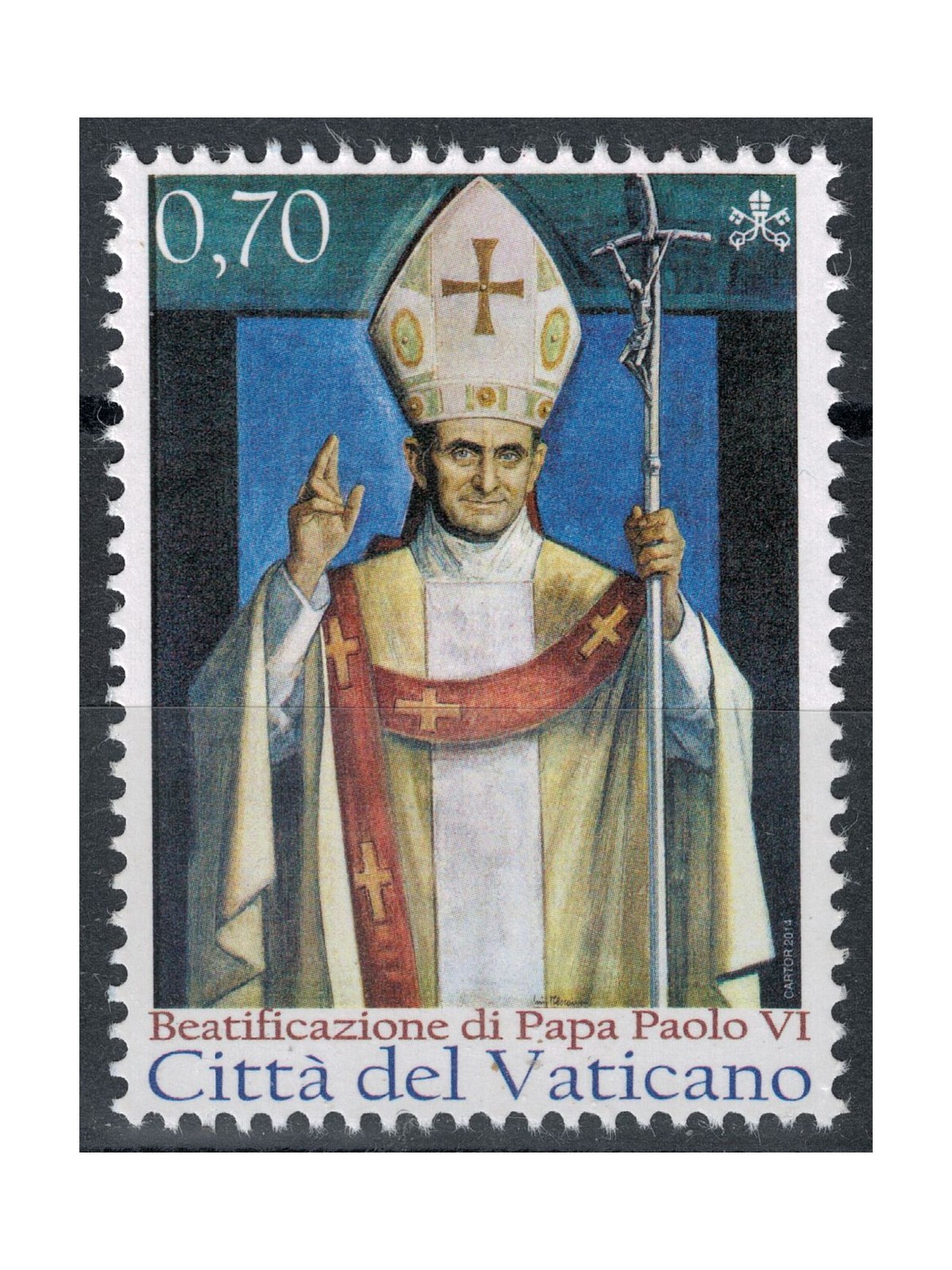 VATICAN 2014 Beatification of Pope Paul VI MNH**
