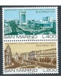 SAN MARINO 1977 Independence of Romania 2v MNH**