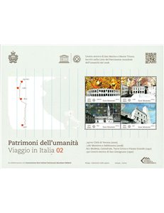 SAN MARINO 2014 Patrimonio Unesco BF MNH**