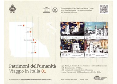 SAN MARINO 2013 World Heritage Sites, UNESCO s/s MNH**