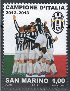 SAN MARINO 2013 Juventus Calcio MNH**