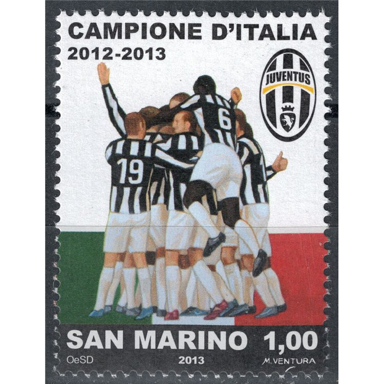 SAN MARINO 2013 Juventus Calcio MNH**