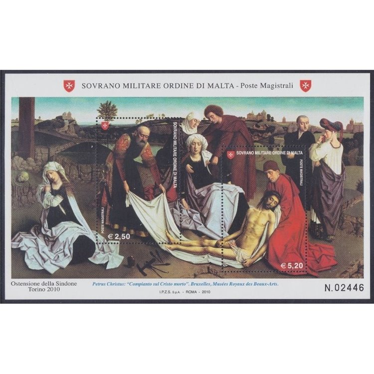 SMOM 2010 Ostensione della Sindone BF MNH**