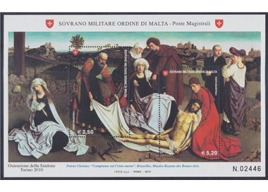 SMOM 2010 Exposition of the Shroud s/s MNH**
