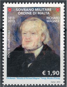 SMOM 2013 Richard Wagner MNH**