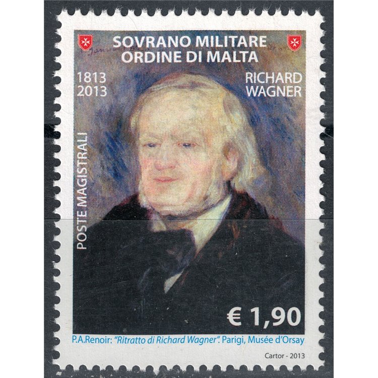 SMOM 2013 Richard Wagner MNH**