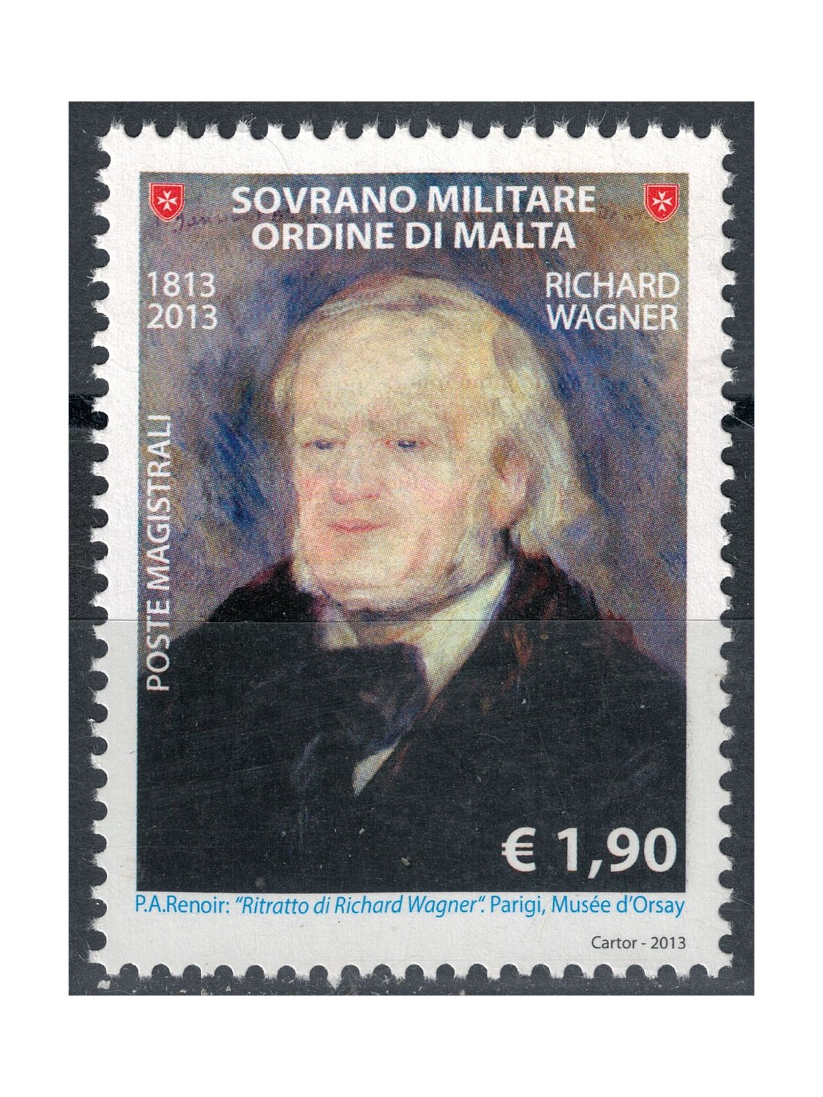 SMOM 2013 Richard Wagner MNH**