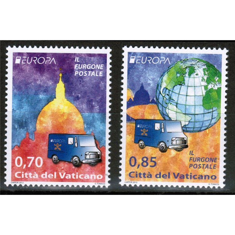VATICANO 2013 Europa 2v MNH**