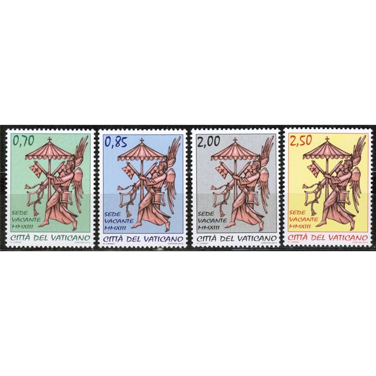 VATICANO 2013 Sede Vacante 4v MNH**