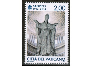 VATICANO 2014 San Pio X MNH**