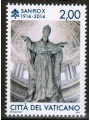 VATICANO 2014 San Pio X MNH**