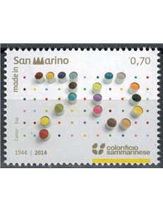 SAN MARINO 2014 Colorificio sammarinese MNH**