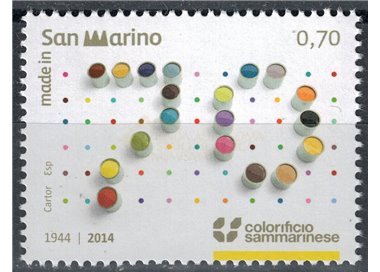 SAN MARINO 2014 Sammarinese Color Factory MNH**