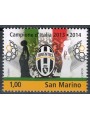 SAN MARINO 2014 Juventus campione d'Italia MNH**