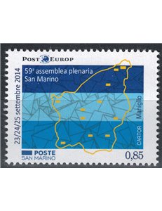 SAN MARINO 2014 PostEurop MNH Plenary Assembly**