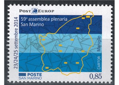 SAN MARINO 2014 PostEurop MNH Plenary Assembly**
