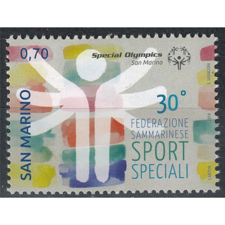 SAN MARINO 2014 Federazione sammarinese sport speciali MNH**