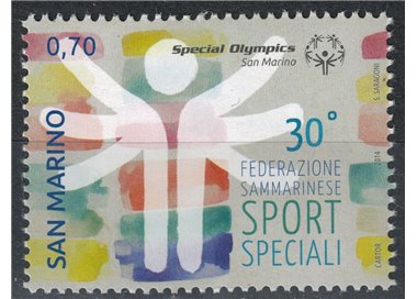 SAN MARINO 2014 San Marino Special Sports Federation MNH**
