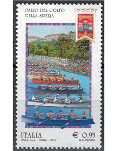 ITALIA 2015 Palio del golfo della Spezia MNH**