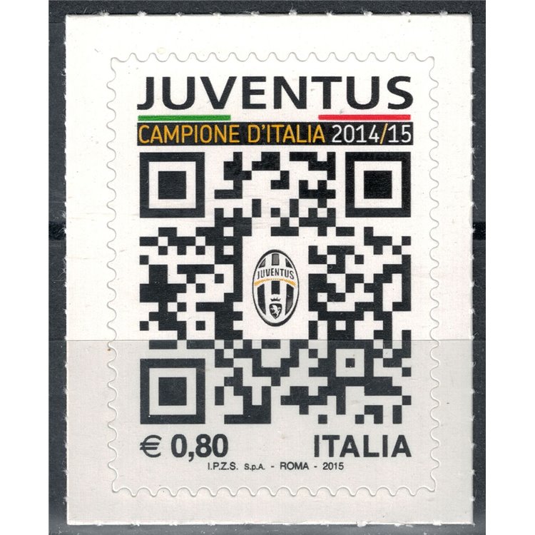 ITALY 2015 Juventus champion of Italy MNH**