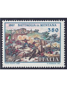 ITALY 1987 Battle of Mentana MNH**