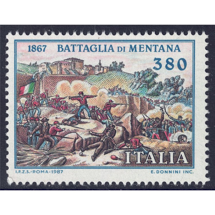 ITALY 1987 Battle of Mentana MNH**