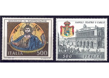 ITALIA 1987 Pantocrator e Teatro San Carlo 2v MNH**