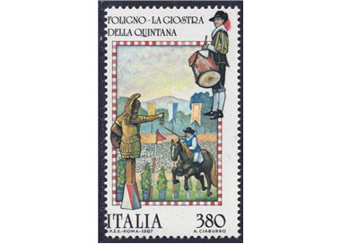 ITALIA 1987 Folclore (Giostra della Quintana) MNH**