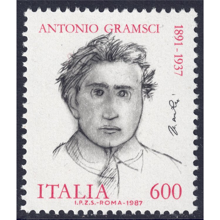 ITALIA 1987 Antonio Gramsci MNH**