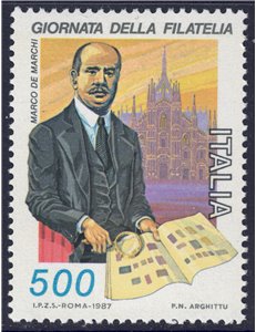 ITALIA 1987 Giornata della filatelia MNH**