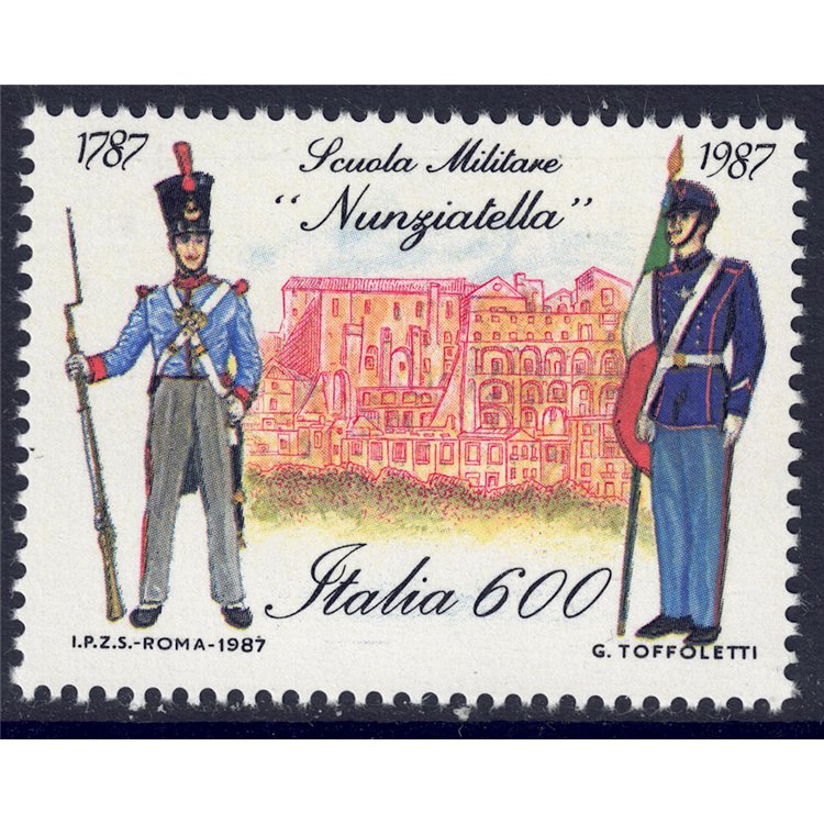 ITALIA 1987 Scuola Militare Nunziatella MNH**