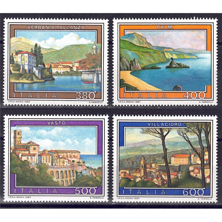 ITALY 1987 Tourism 4v MNH**
