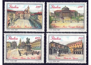 ITALY 1987 Italian Squares 4v MNH**