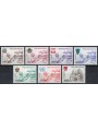 VATICAN 1980 Travels of John Paul II 7v MNH**