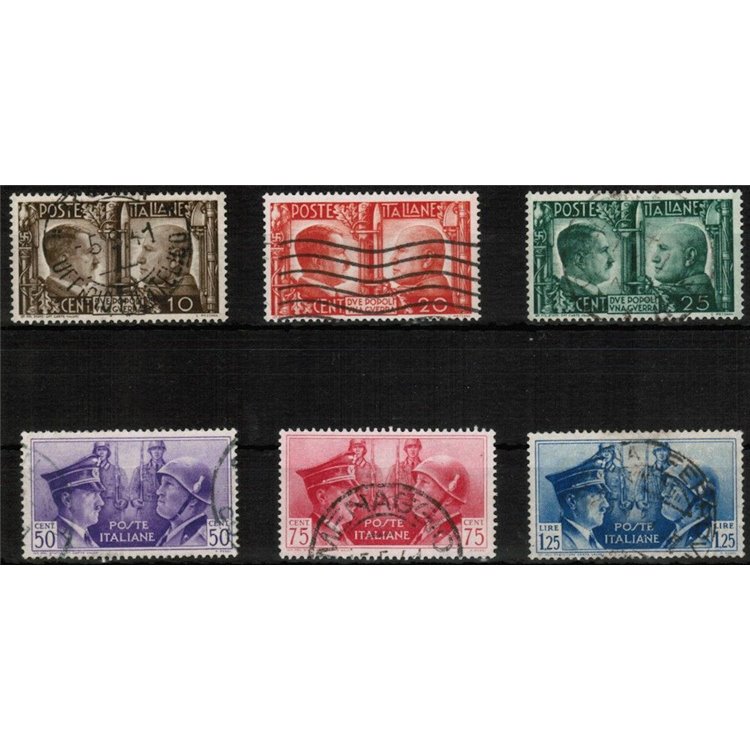 ITALY KINGDOM 1941 Brotherhood of Arms 6v us