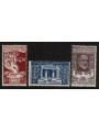 ITALY KINGDOM 1922 Giuseppe Mazzini 3v MH*