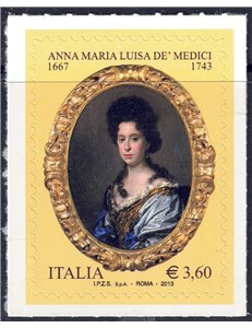 ITALIA 2013 Anna Maria Luisa de' Medici MNH**