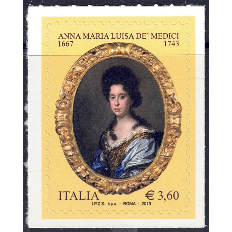 ITALY 2013 Anna Maria Luisa de' Medici MNH**