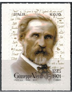 ITALIA 2013 Giuseppe Verdi MNH**