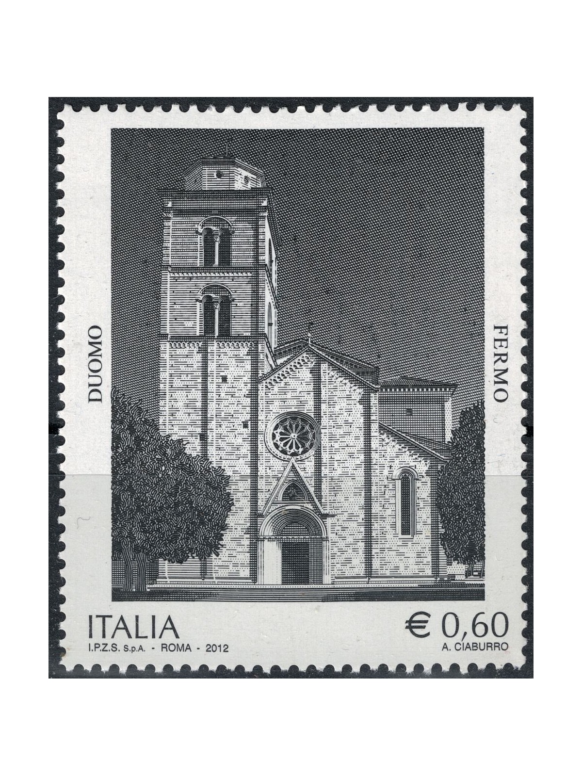 ITALIA 2012 Duomo di Fermo MNH**