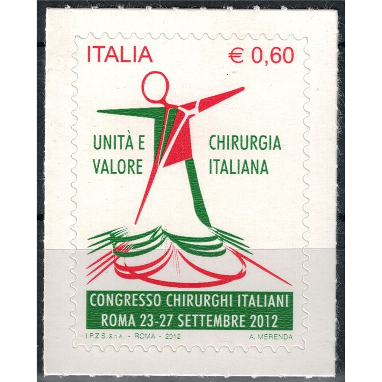 ITALIA 2012 Chirurgia italiana MNH**