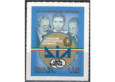 ITALY 2012 Anti-Mafia Investigative Directorate MNH**