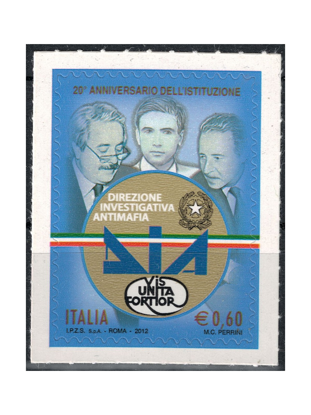 ITALY 2012 Anti-Mafia Investigative Directorate MNH**
