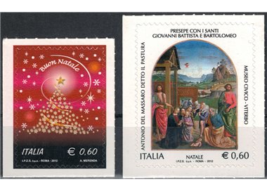 ITALY 2012 Christmas 2v MNH**