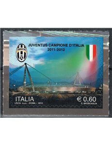 ITALIA 2012 Juventus campione d'Italia MNH**