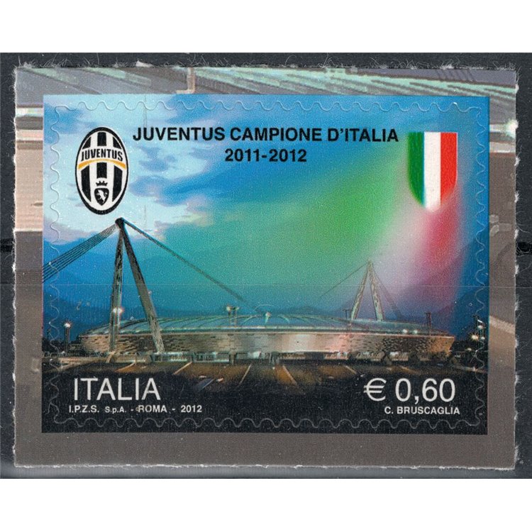ITALIA 2012 Juventus campione d'Italia MNH**