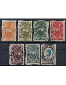 SAN MARINO 1923 Pro Red Cross 7v us