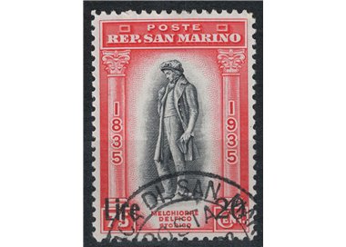 SAN MARINO 1942 Melchiorre Delfico us